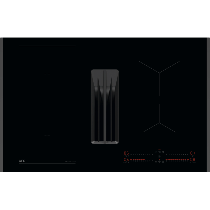 AEG - Taque avec hotte intégrée - NCH84B03FB
