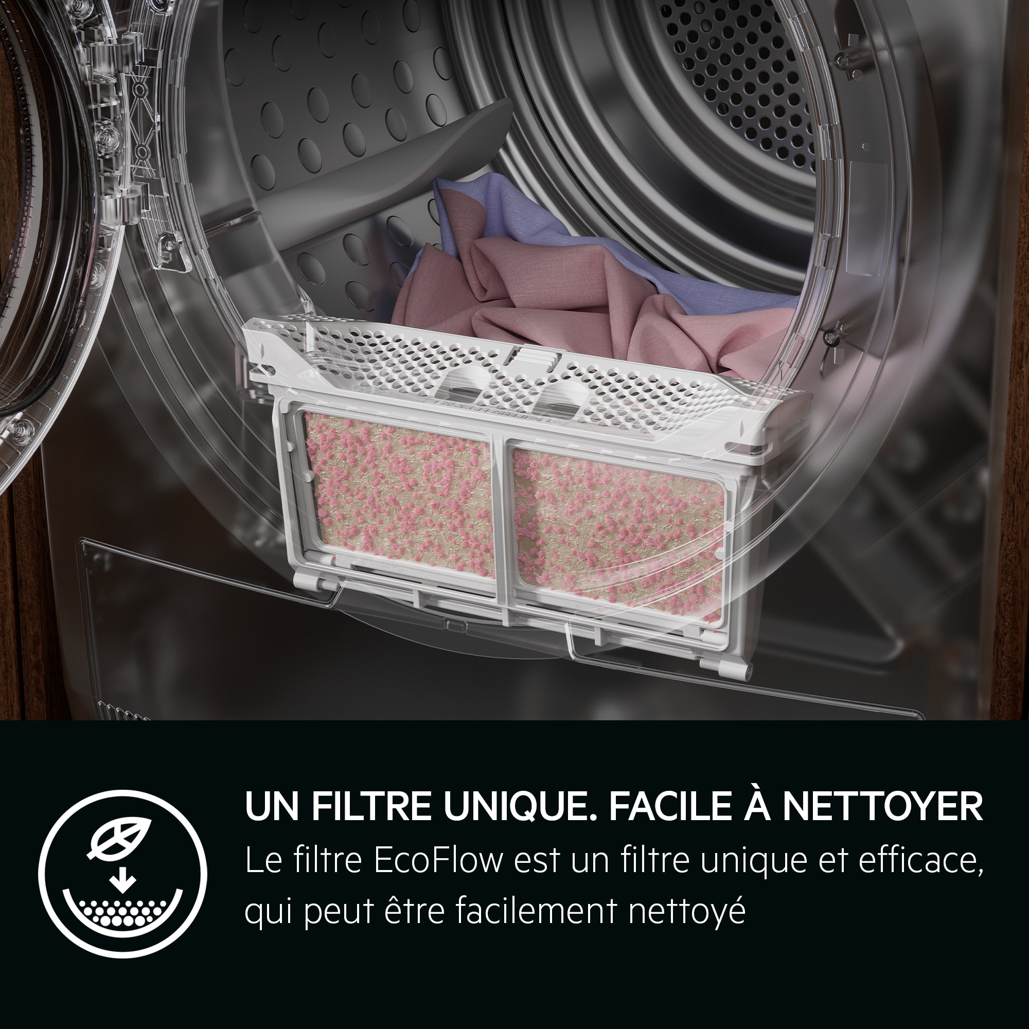 AEG - Sèche-linge pompe à chaleur - TR85CW84