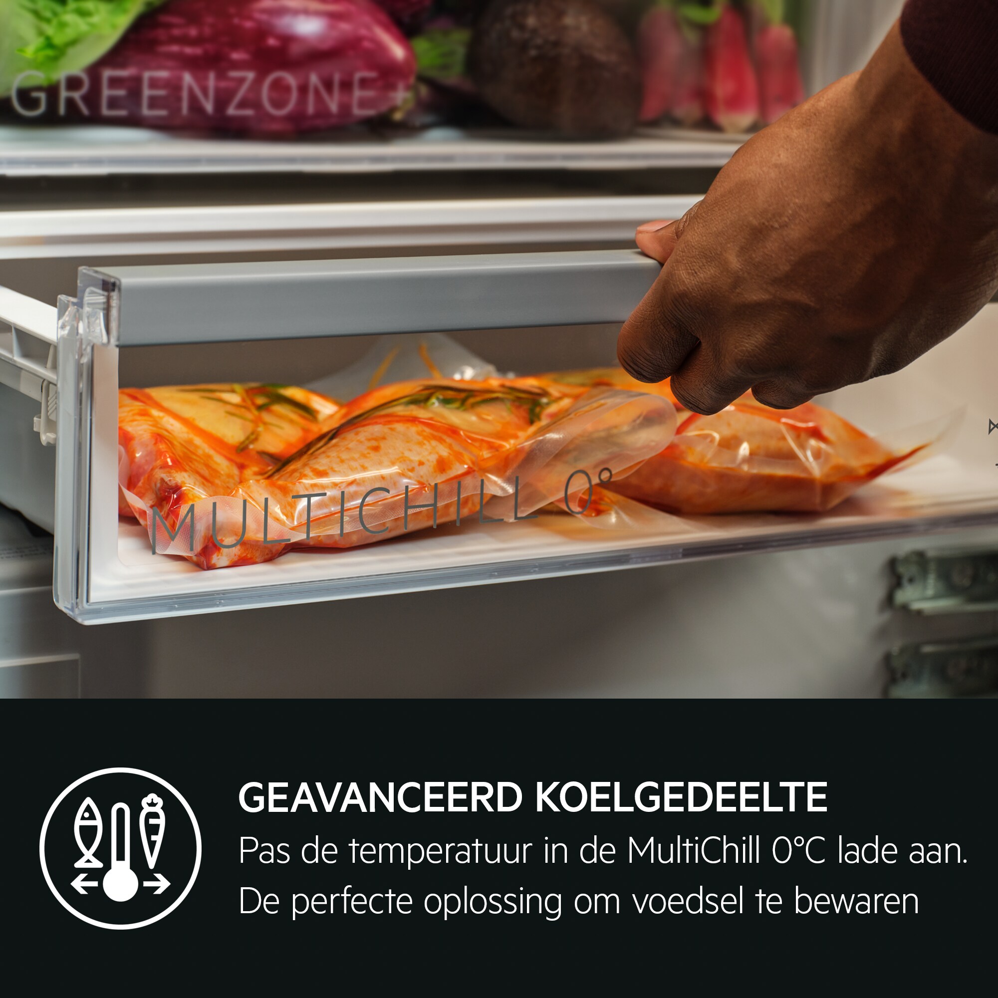 AEG - Inbouw koel-vriescombinatie - EK9B18C