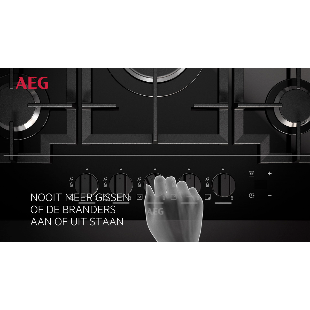 AEG - Gaskookplaat - HKB95450NB