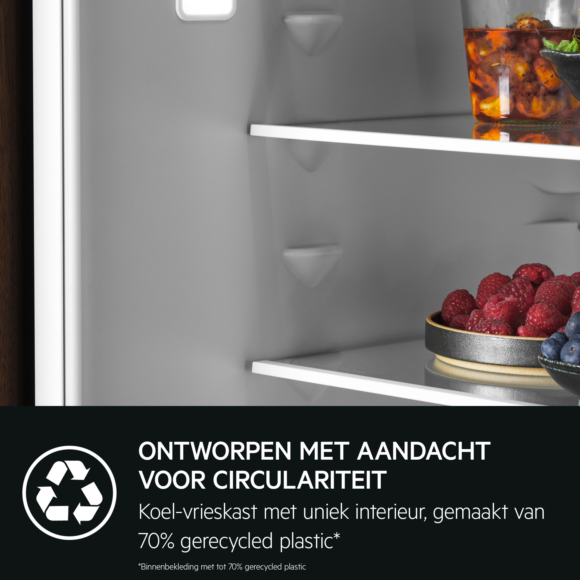 AEG - Inbouw koel-vriescombinatie - TSC7M181DC