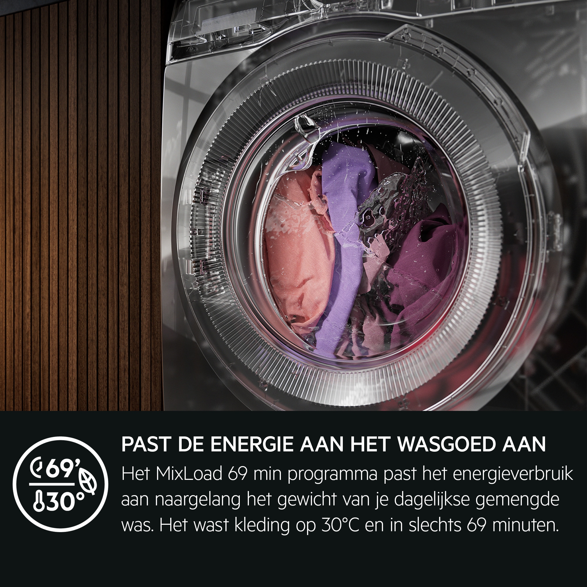 AEG - Wasmachine 9 kg - LR63XQ944