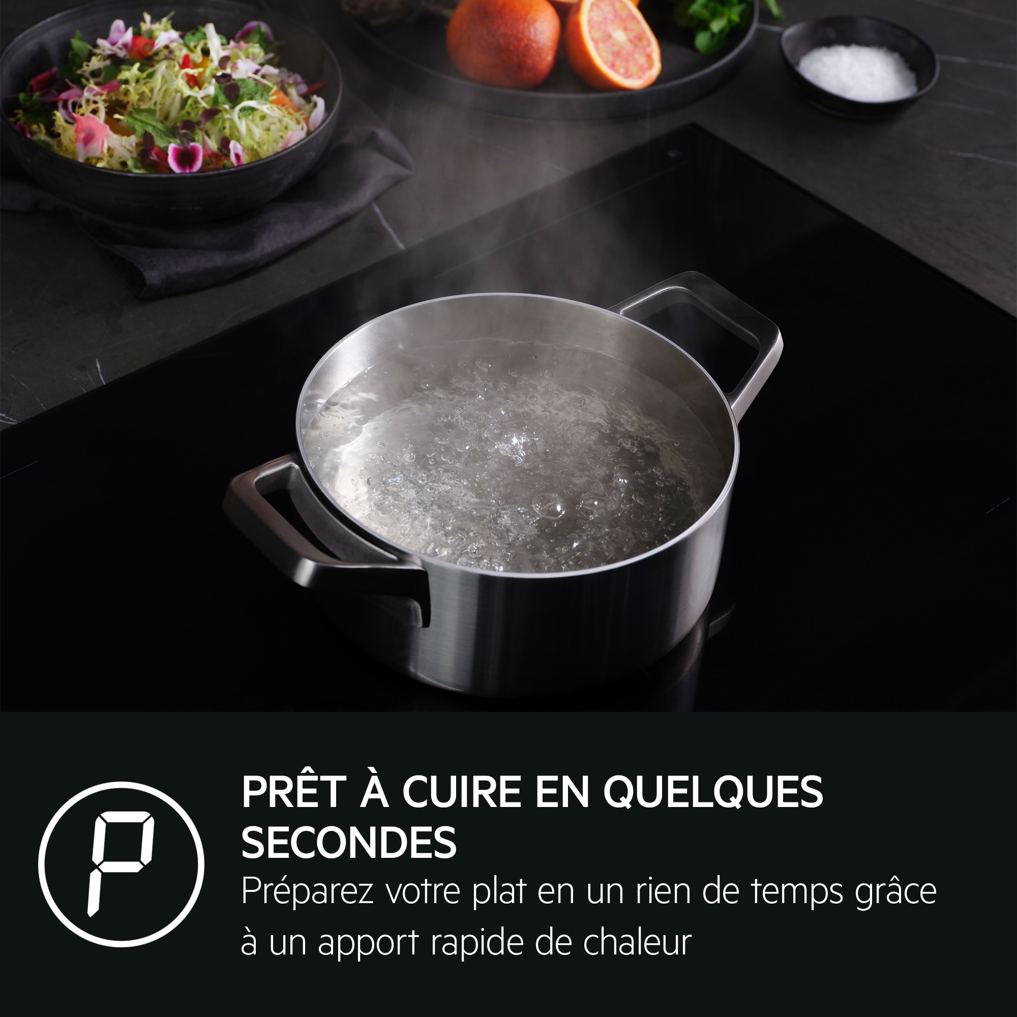 AEG - Taque à induction - NII84B30FB