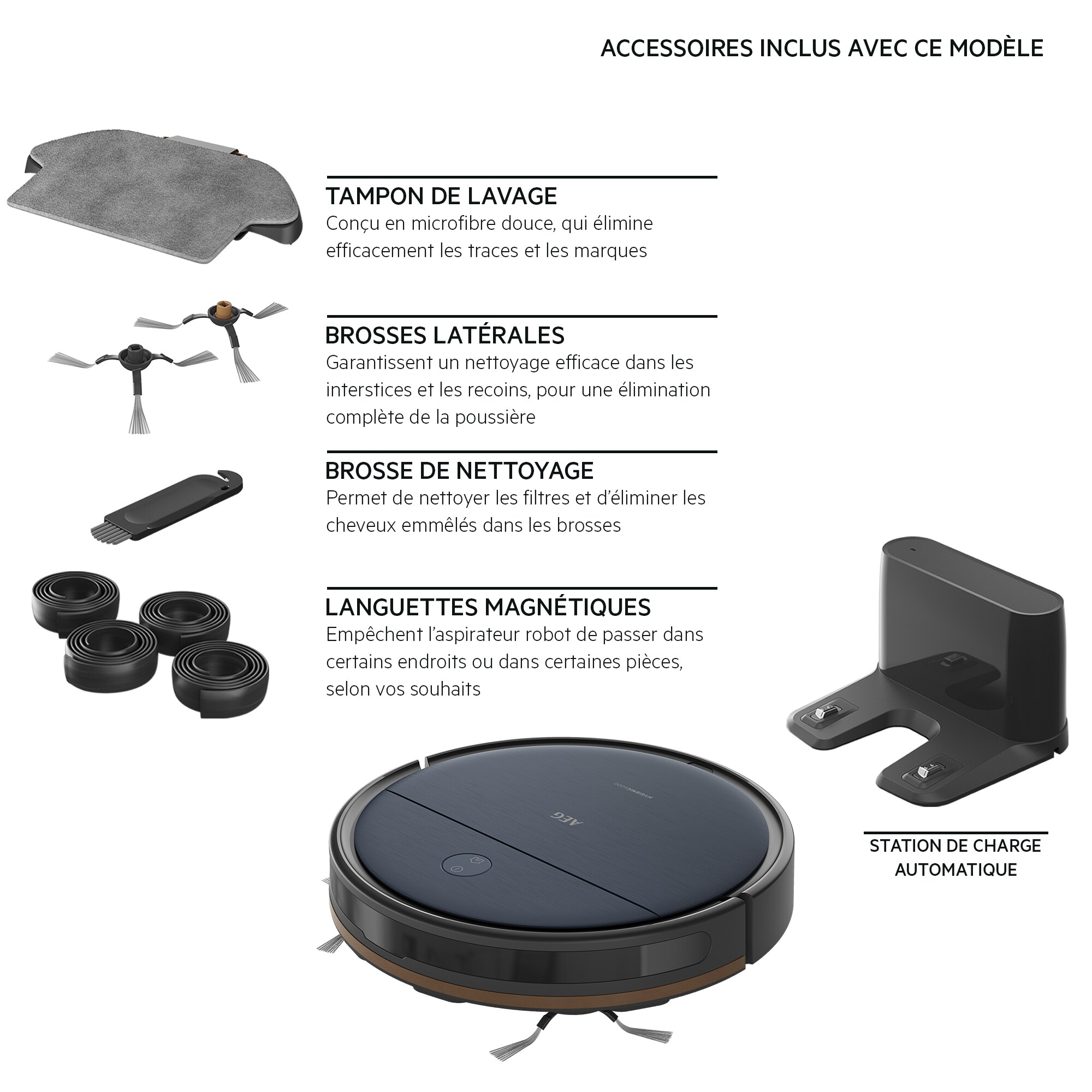 AEG - Aspirateur robot - AR61UW1DB