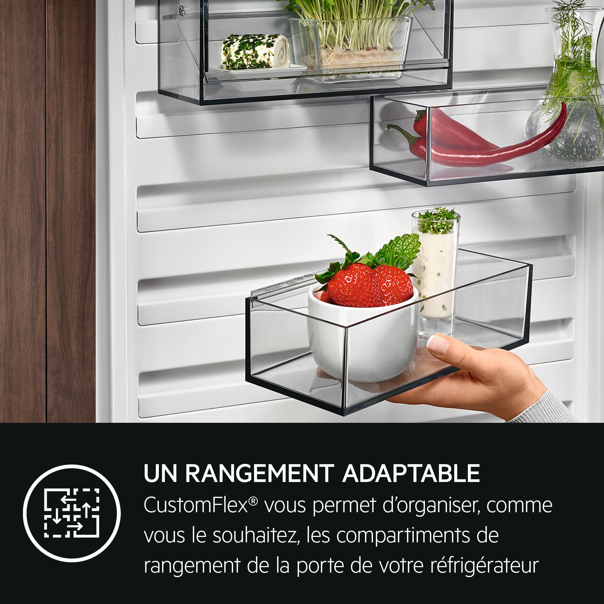 AEG - Frigo congélateur encastrable - NSC6M191ES