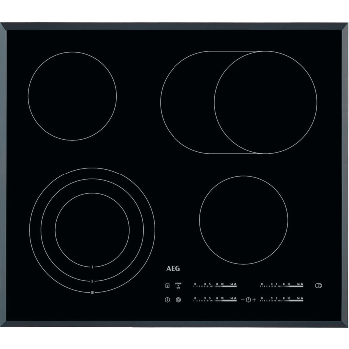 AEG - Vitrokeramische kookplaat - HK65407RFB
