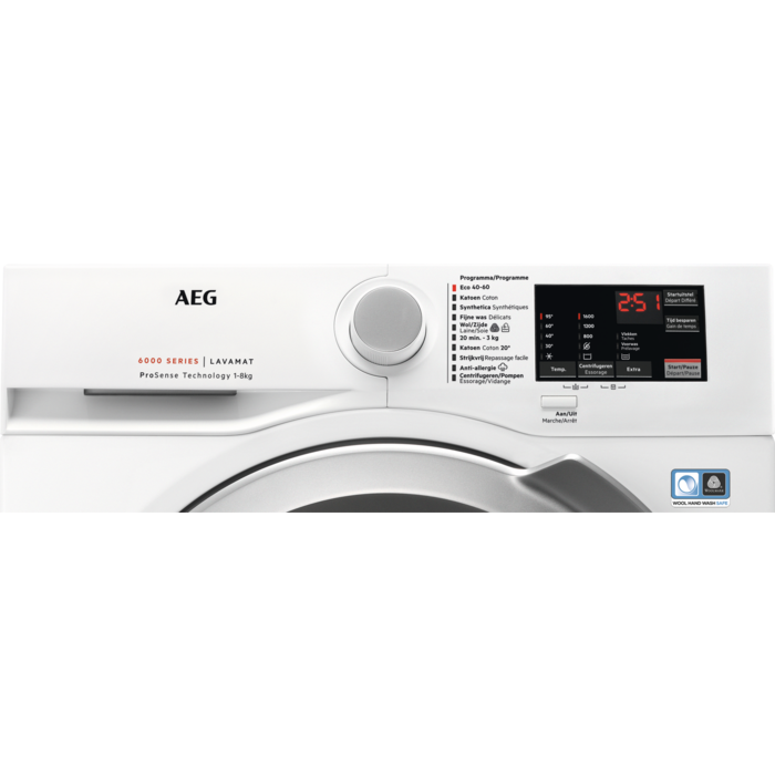 AEG - Machine à laver chargement frontal - LF62CS86