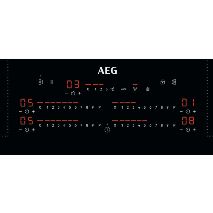 AEG - Taque avec hotte intégrée - CCE84751CB