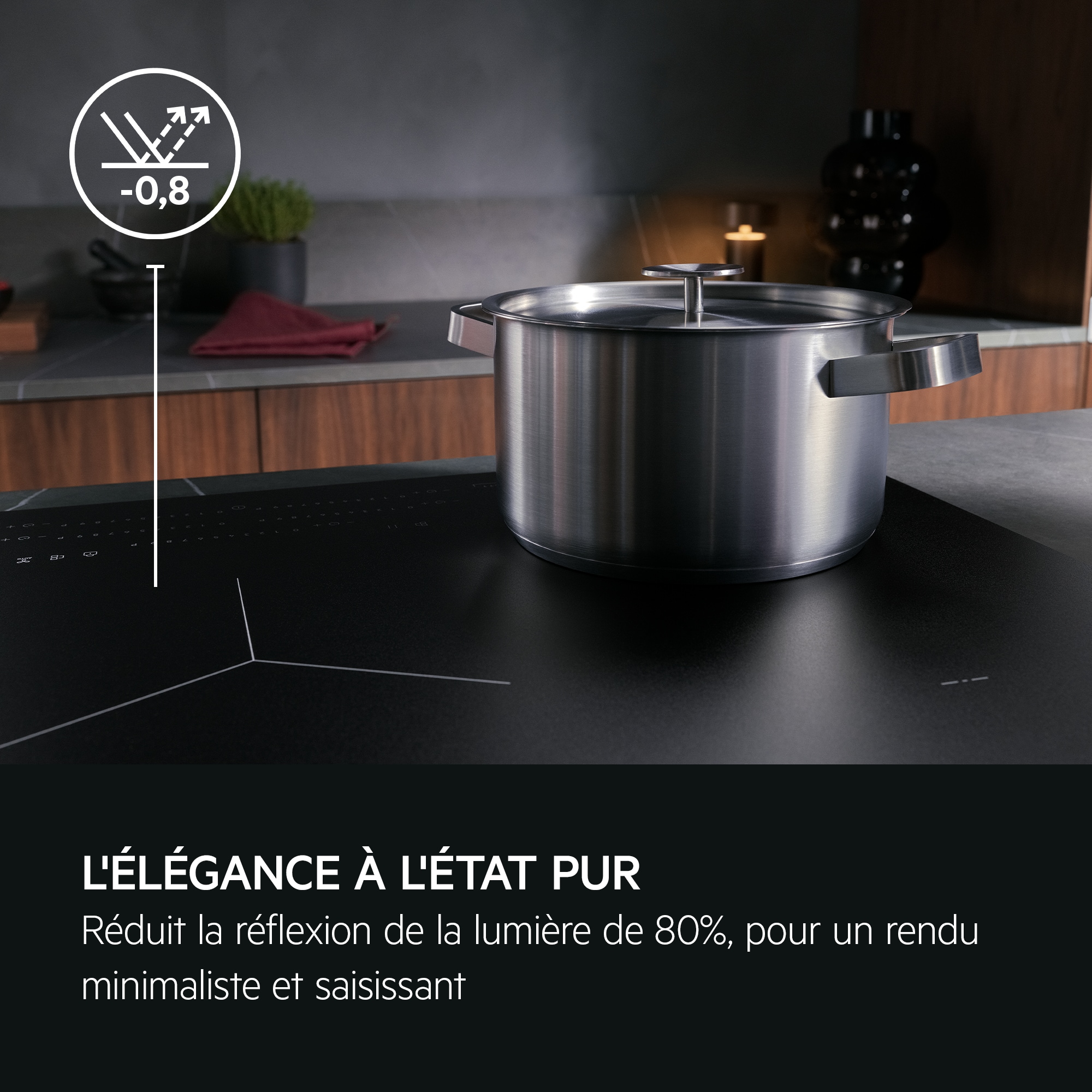 AEG - Taque à induction - TII84B10FZ