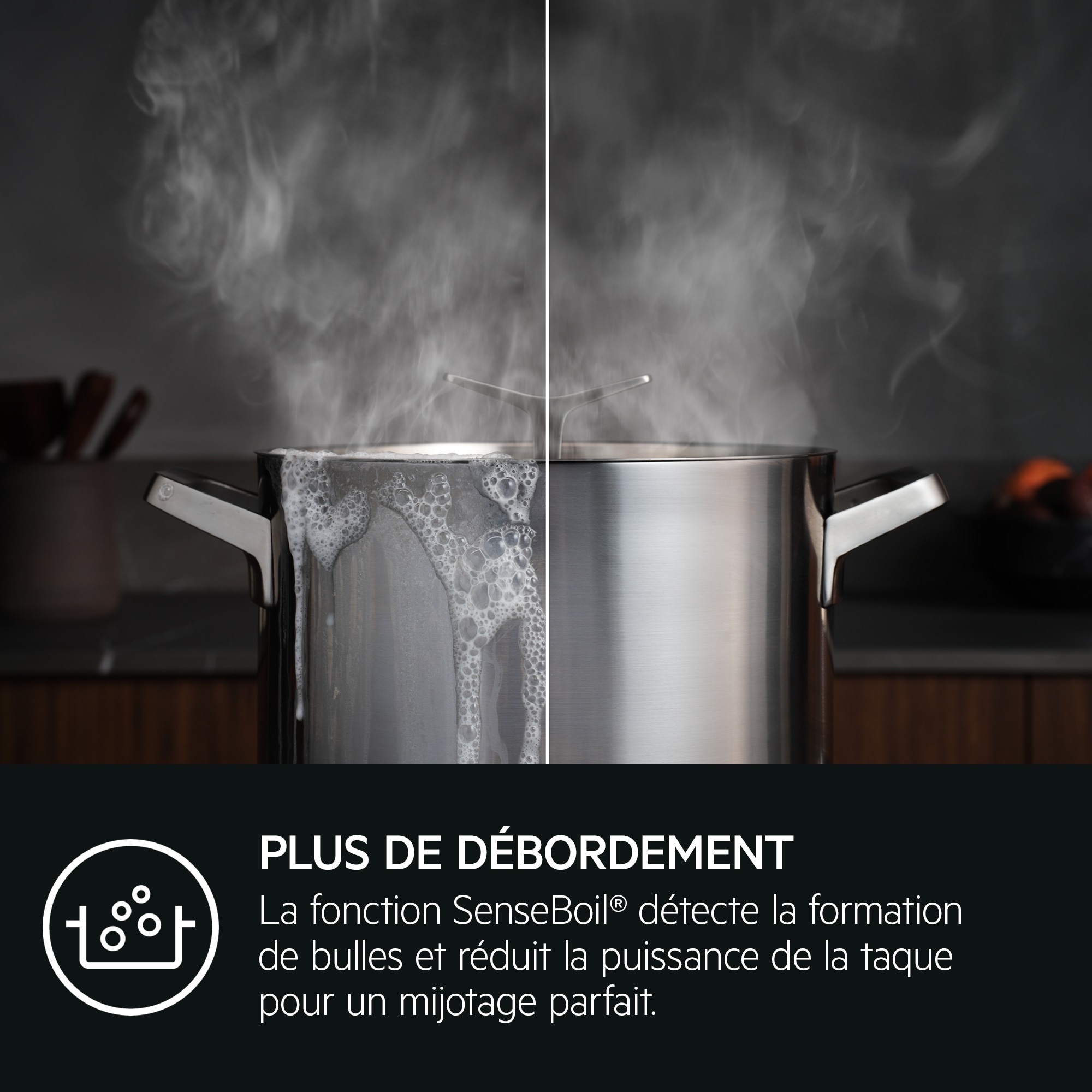 AEG - Taque à induction - NII84B30FB