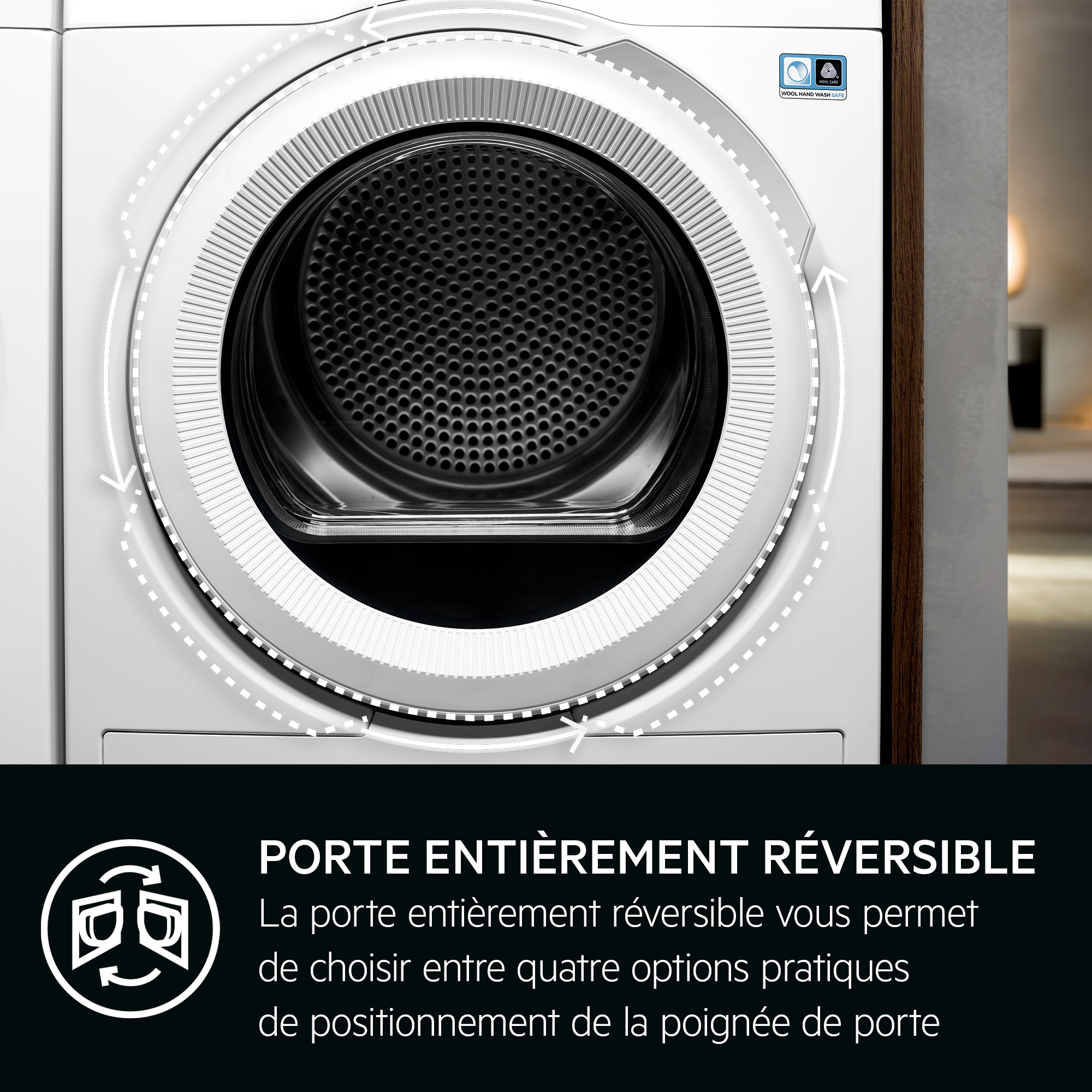 AEG - Sèche-linge pompe à chaleur - TR85CW84