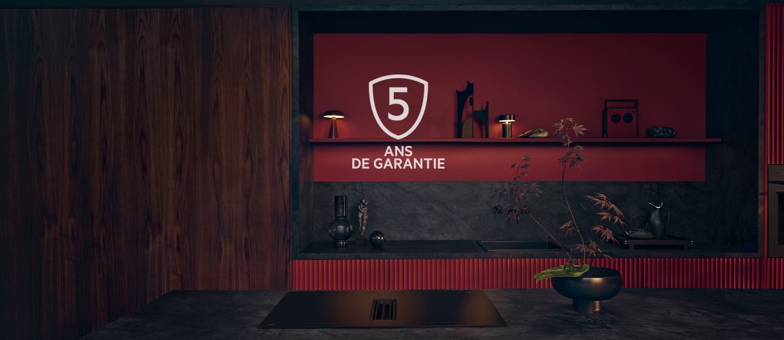 5 ans de garantie sur les appareils encastrables AEG