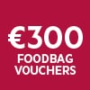 € 300 Foodbag vouchers